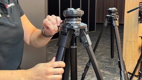 Manfrotto ONE Hybrid Carbon Fiber Tripod with 500X Fluid Head First Look at IBC 2025