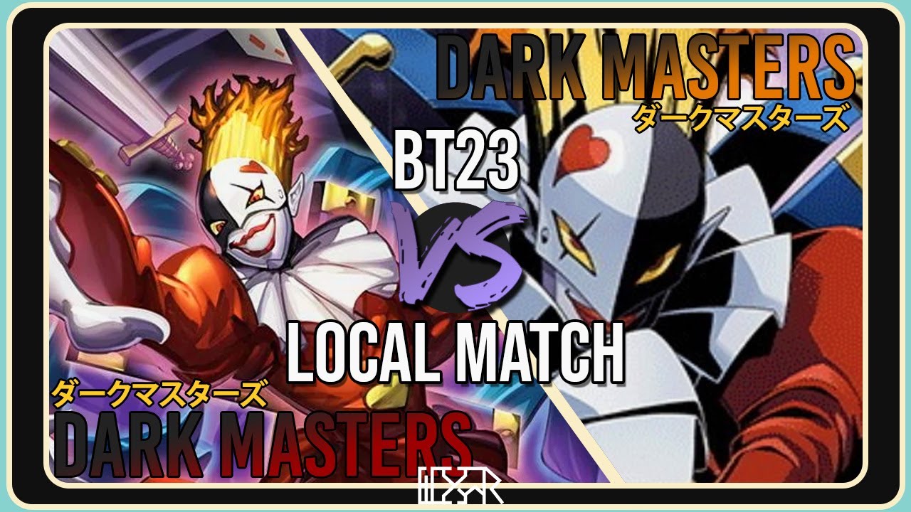 Dark Masters vs Dark Masters [Digimon TCG BT23 Local Match] Match Commentary