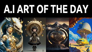 Top 10 A.I Art & Prompts Of The Day From Midjourney - 04.03.23 screenshot 5