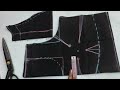 4 Tucks Blouse Cutting करने का सही तरीका/34"perfect 4 Tucks Blouse Cutting /Belt Blouse Ki Cutting