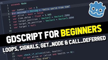Loops, Signals, get_node & call_deferred in GDScript