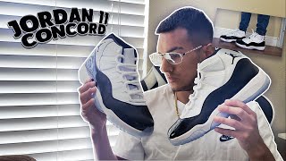 Jordan 11 Concord 2018 Ua On Feet Review By Sharesneakers