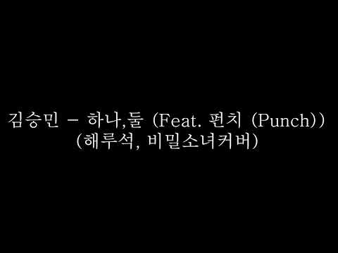김승민 하나 둘 Feat 펀치 Punch 해루석 비밀소녀커버