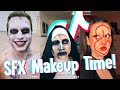 ⚠️SFX⚠️ Makeup On TikTok (Scary Makeup - Part 1)