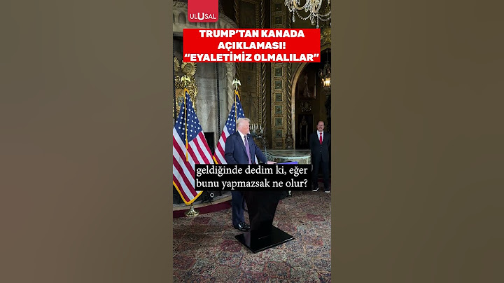Trump gözünü Kanada'ya dikti! "Eyaletimiz olmalılar" #shorts #trump #kanada