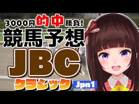 【 #競馬予想 / 同時視聴 】 #JBCクラシック 3,000円 的中 勝負！【花岡もも/VTuber】