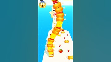 Satisfying Mobile Games 2025 - sandwich runner All Runs Levels Gameplay Walkthrough Android, ios max