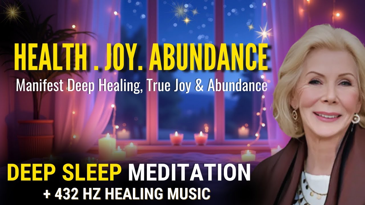 Deep Healing Joy Abundance While You Sleep Louise Hay Guided Meditation