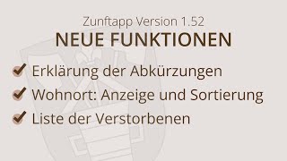 Zunftapp 1.52
