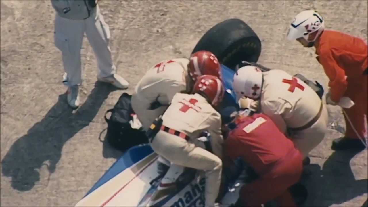 ayrton senna face after crash