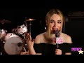 SABRINA CARPENTER talks to PerezTV about her new single &quot;Smoke and Fire&quot; | Perez Hilton