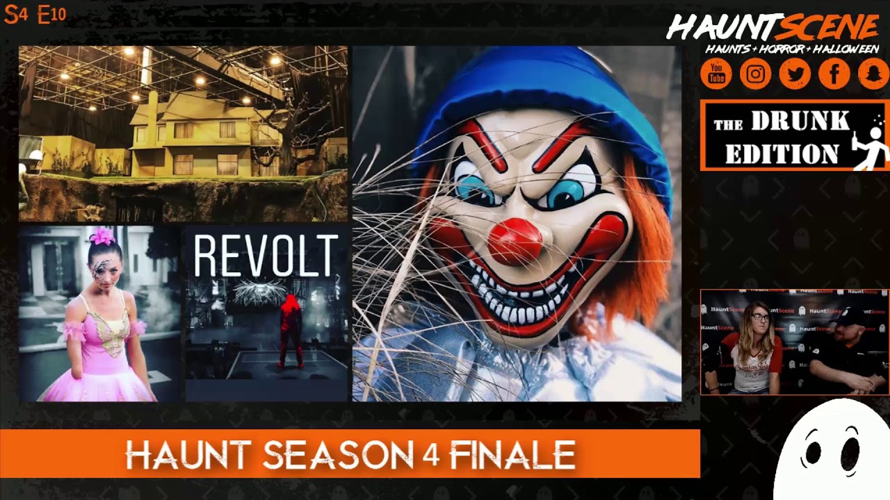 HauntScene Live S4E10 Haunt Season Finale AKA The Drunk Edition