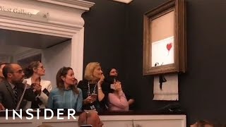 Why Banksy’s 'Shredded Girl With Balloon' Painting May Now Be Worth £2 Million