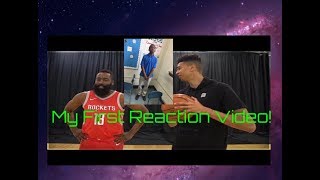 My First Reaction Video (1v1 BASKETBALL vs. NBA SUPERSTAR JAMES HARDEN! NBA LIVE 18 SURPRISE!)