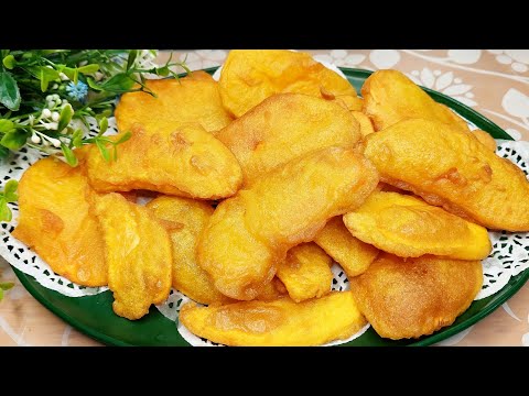 Resepi Ubi Keledek Goreng Rangup Sedap 👌| Crispy Sweet Potato Fritters| சக்கரைவள்ளி கிழக்கு