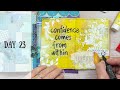 Day 23 : Anything Goes April | 30 Days of Mixed Media Practice