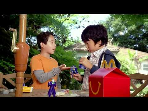 McDonald's - Batman The Brave and The Bold Toys Commercial with Ethan Lee