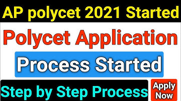 how to apply ap polycet 2021 step by step process in telugu