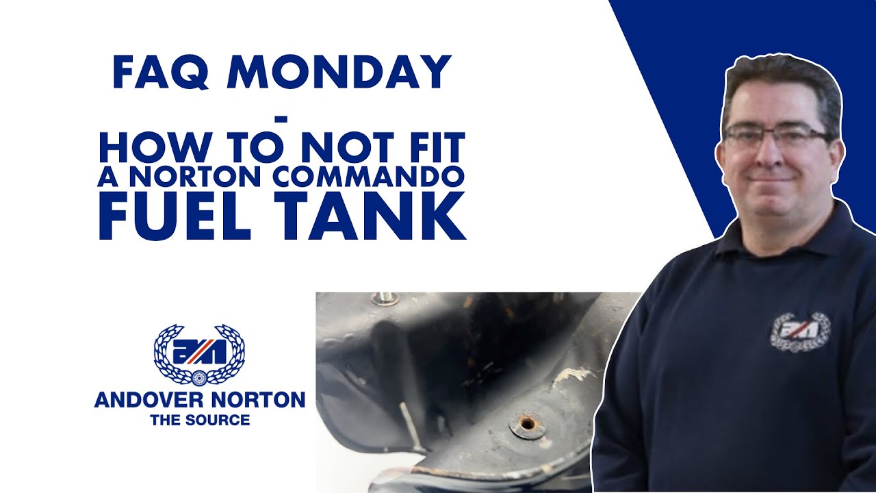 Часто задаваемые вопросы понедельника: как правильно установить топливный бак Norton Commando