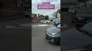 Stabbing outside Birmingham school triggers lockdown