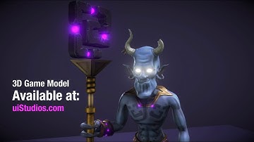 Alien Warrior - 3D Game Asset