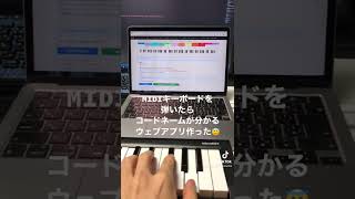 I Made An App That Tells You Chord Names When You Play A Midi Keyboard It Also Tells You Scale N...