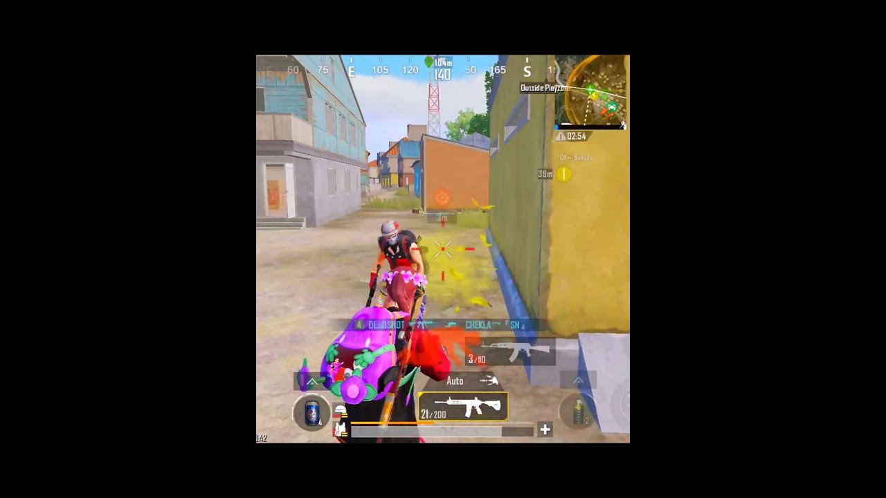 1v3 Clutch to save my teammate 💥🔥 