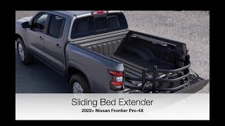 2022+ Nissan Frontier Sliding Bed Extender Install