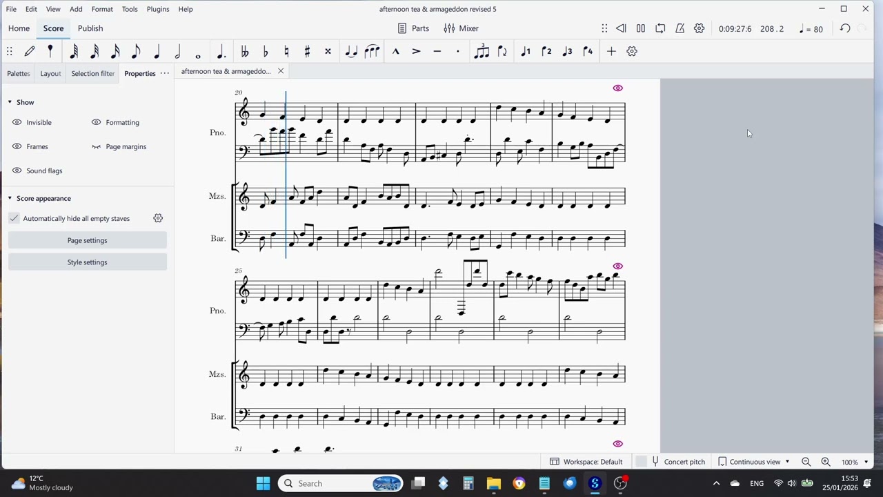'Afternoon Tea & Armaggedon' (rev. 5) by yours truly