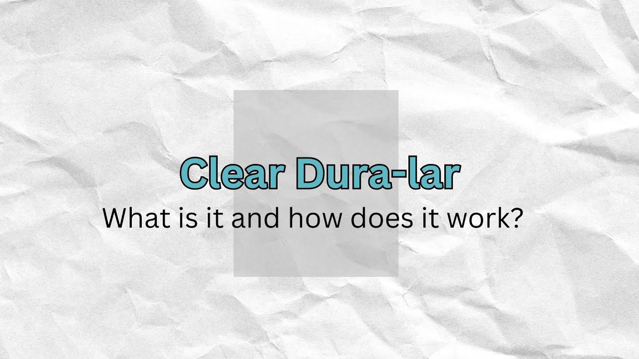 Серия обучающих видеороликов - Grafix Clear Dura-Lar