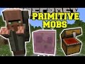 Minecraft: PRIMITIVE MOBS MOD (TREASURE SLIMES, EVIL CHESTS, & TRAVELING MERCHANTS!) Mod Showcase