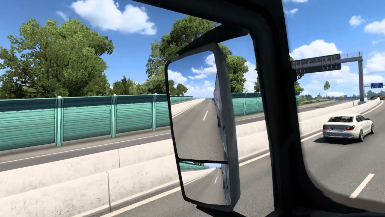 Euro truck Simulator 2 VR HTC vive - YouTube