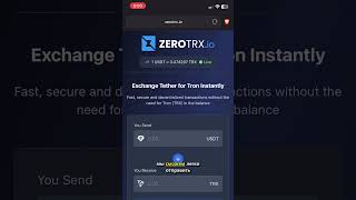 Как отправить USDT без TRX в кошельке (Trust Wallet) #usdt #trx #trustwallet