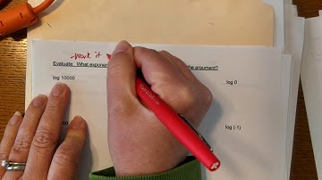 4 3 Video #3 Logarithmic Functions