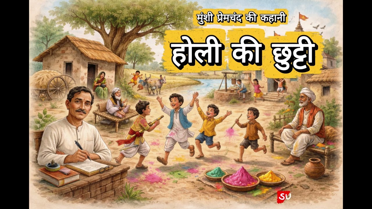 होली की छुट्टी | मुंशी प्रेमचंद की सबसे भावुक कहानी