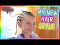 KAYLA GETS A NEW HAIR STYLE | DAVISES VACATION