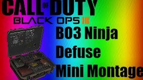 Black Ops 3 Beta Ninja Defuse Mini Montage