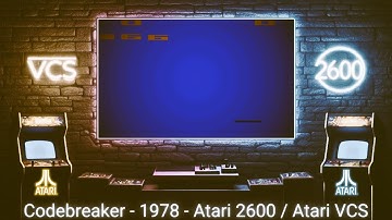 Codebreaker - 1978 - Atari 2600 ( Atari VCS )