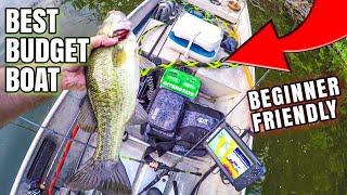 EASY, BUDGET, AWESOME, Fishing Boat Solution for Beginners (Jon Boat Tour)