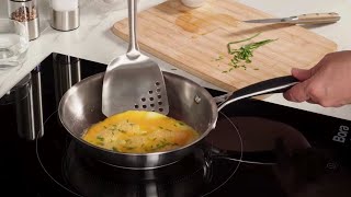 Bien Cuisiner Dans Une Poêle Tout Inox, La Cuisson Dune Omelette