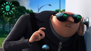 Gru Tries to Break Into Vector’s High-Tech House | Despicable Me