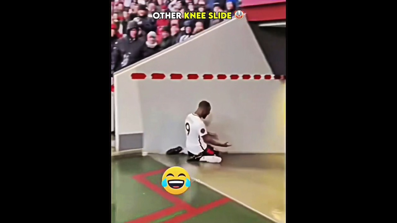 Other knee slides vs This one 😂🤯
