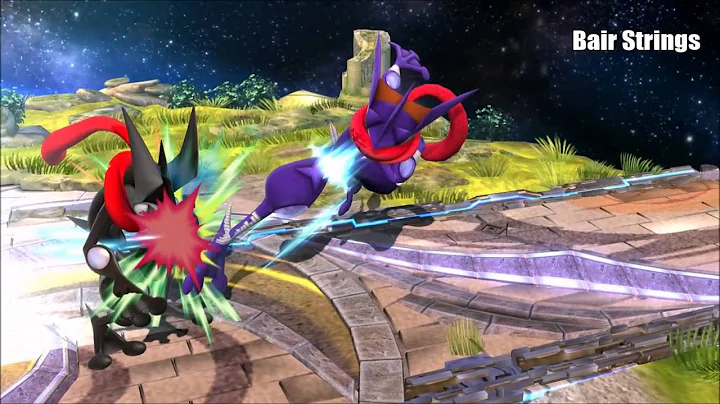 greninja combos and strings