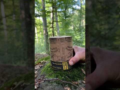 Survival outdoors Fire paper in wild conditions. #survival #bushcraft #forest #camping #outdoors