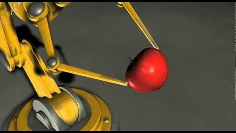 Maya 3D animation Robot arm