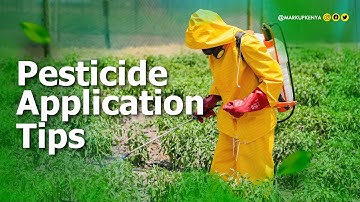 Best Practices for Proper Pesticide Application #DawaBoraMazaoBora