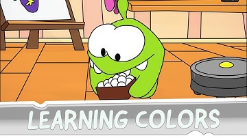 Learning Colors with Om Nom - Unpacking