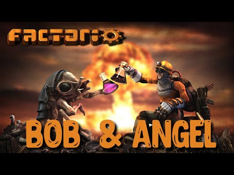 Видео: Factorio Bob&Angel s05e100 Ракетная горючка