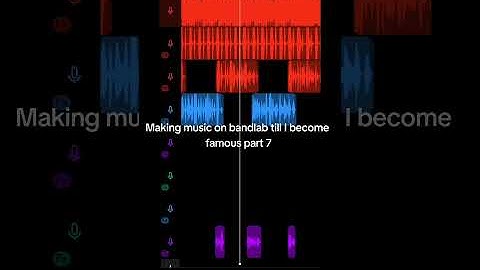 Making music on bandlab till I become famous part 7 #fyp #bandlab #bandlabartist #music #rap #audio