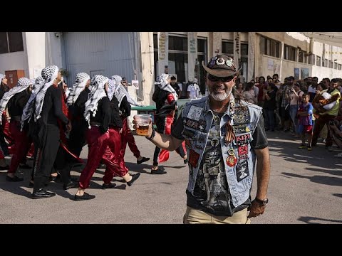 En Cisjordanie occupée, une Palestinienne règne sur la fête de la bière